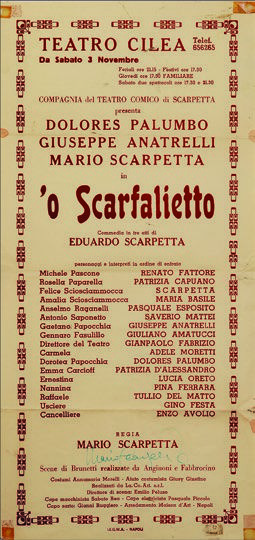 Locandina O' Scarfalietto 1979